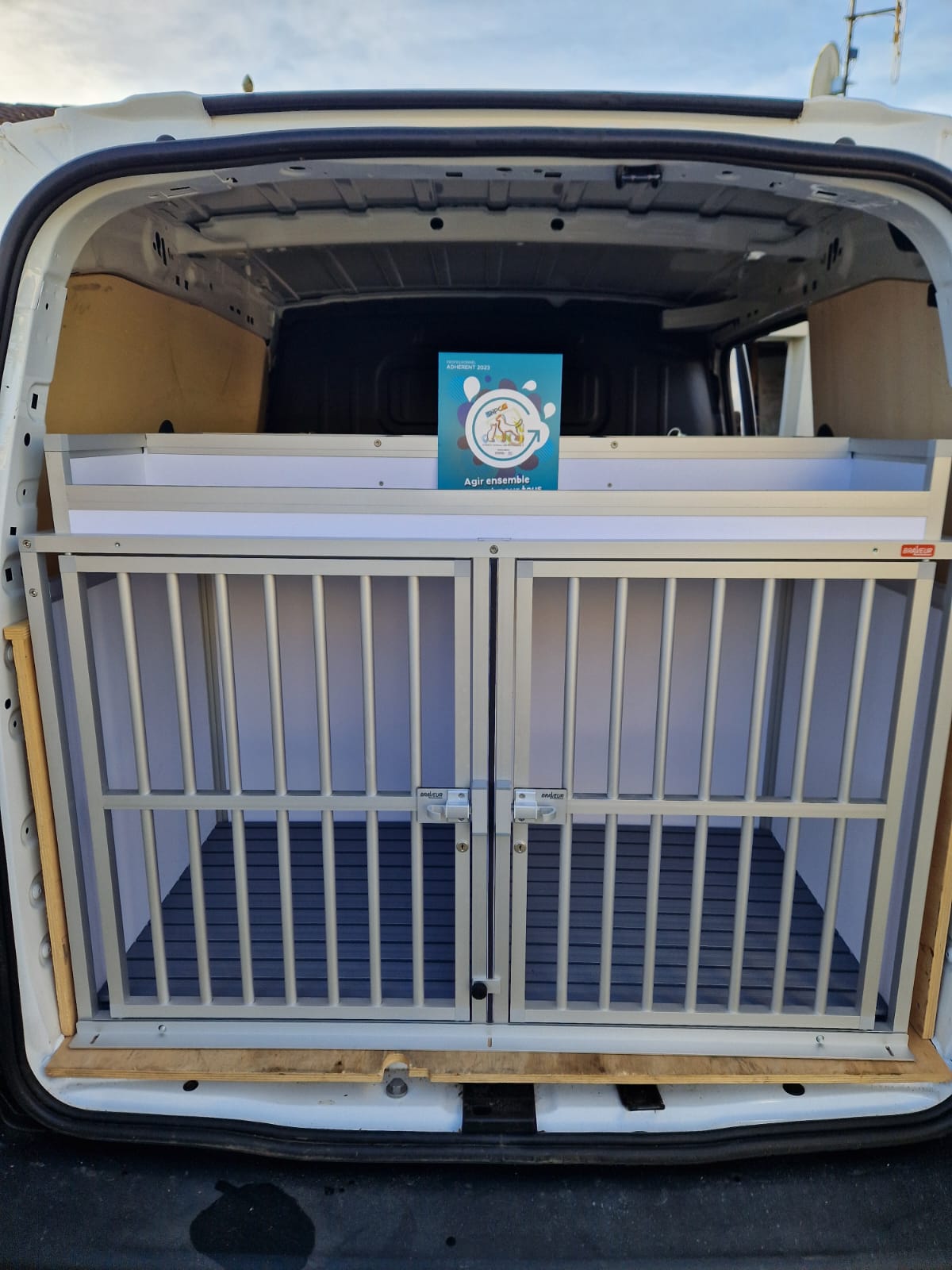 Rampe d'accès pour grands chiens